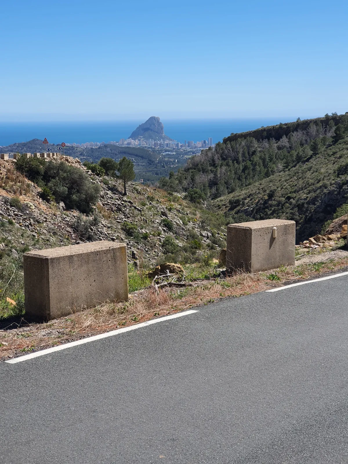 Panoramic Costa Blanca mountain road